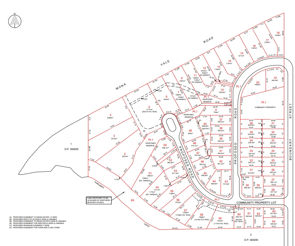 Warriewood subdivision