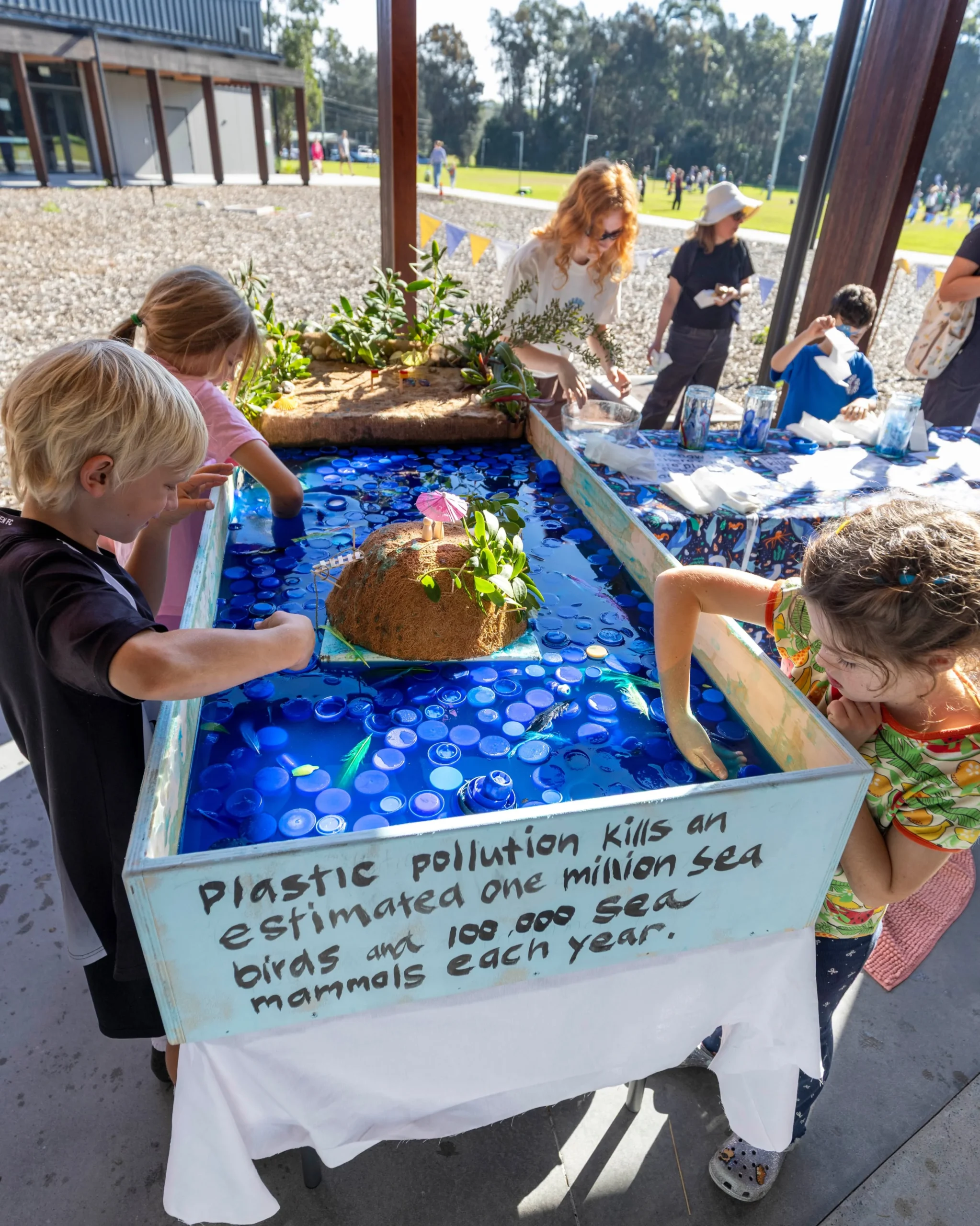 Children join ocean conservation workshop